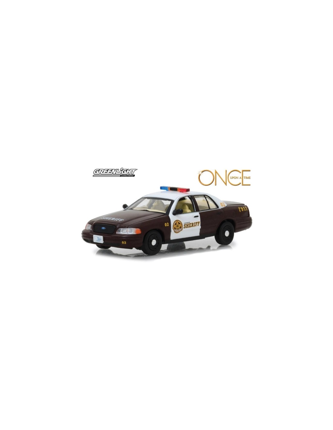 2005 FORD CROWN VICTORIA POLICE ONCE UPON A TIME 1//43 CAR BY GREENLIGHT 86525